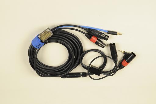 XLR Fan-Out Breakaway Thin Cable